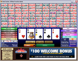 Cryptologic 100 Hand Bonus Poker Video Poker