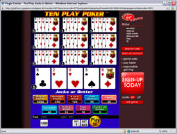 Wagerworks 10 Hand Video Poker